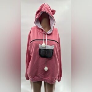 COPY - Women’s Cat Pouch Hoodie - Size M